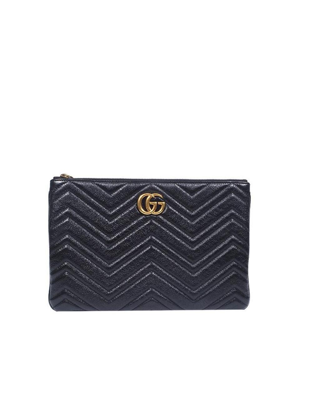 Gucci Marmont Matelassé Clutch Bag #353445F50B